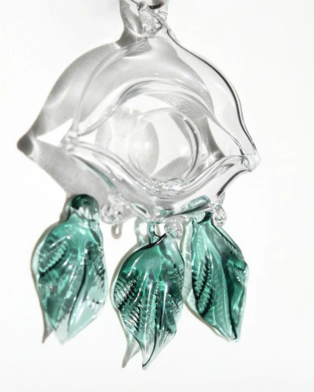 Vision Floral Turquesa / Transparente