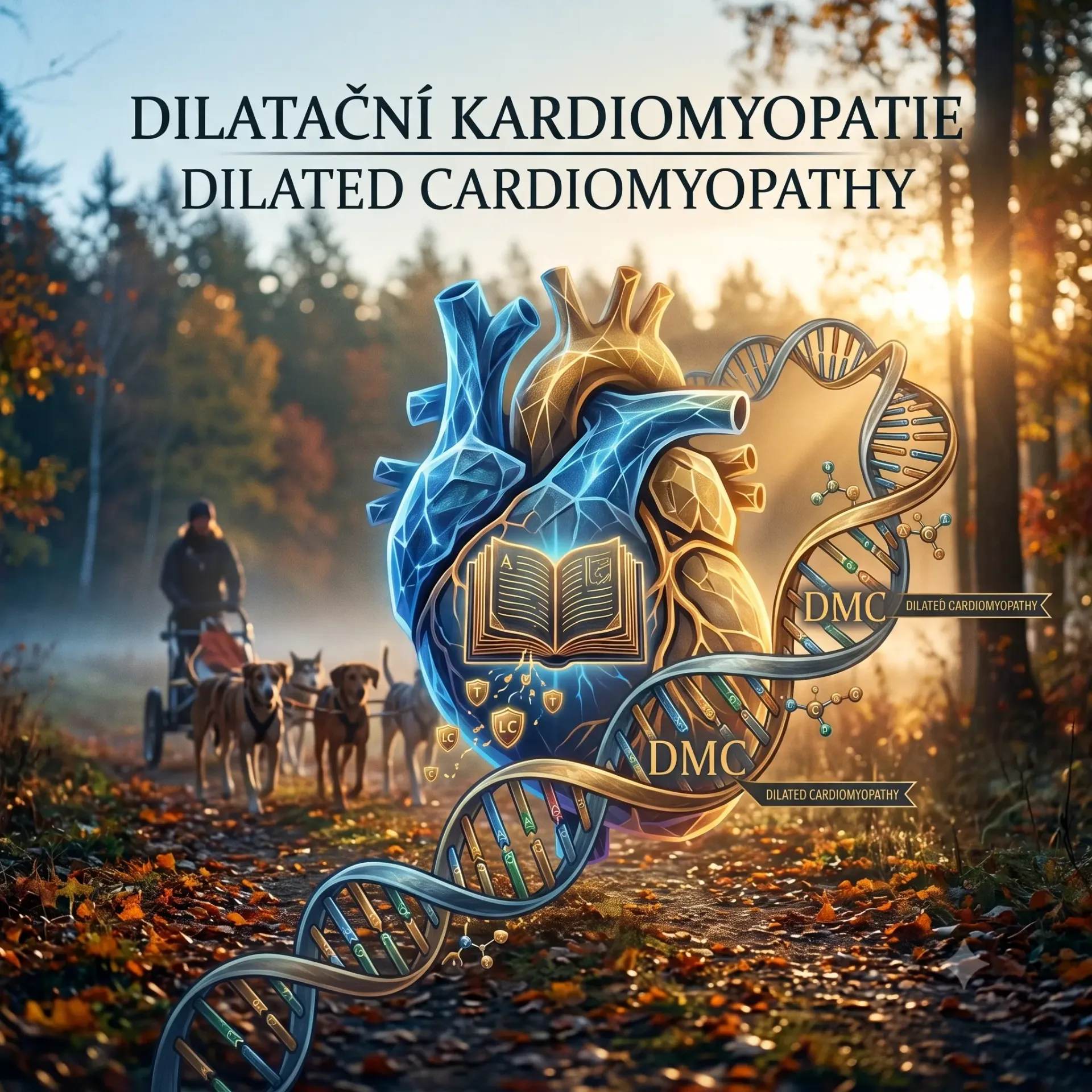 Dilatační kardiomyopatie (DMC) a aminokyselinový deficit u evropského saňového psa: