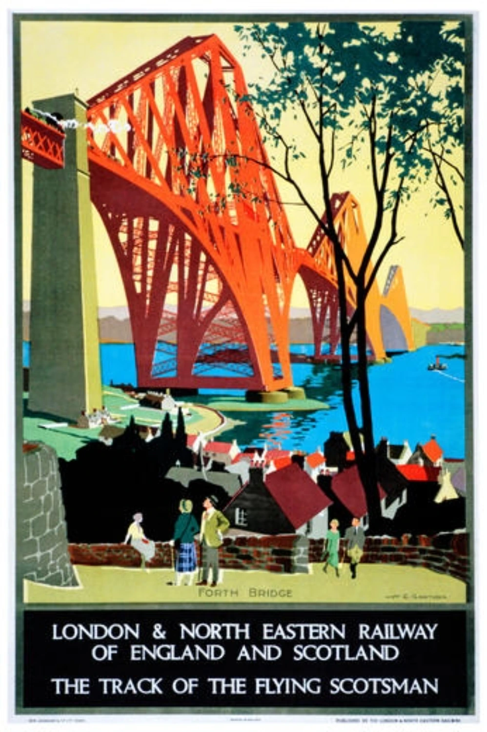 London & North Eastern Railway Of England And Scotland Vintage Travel