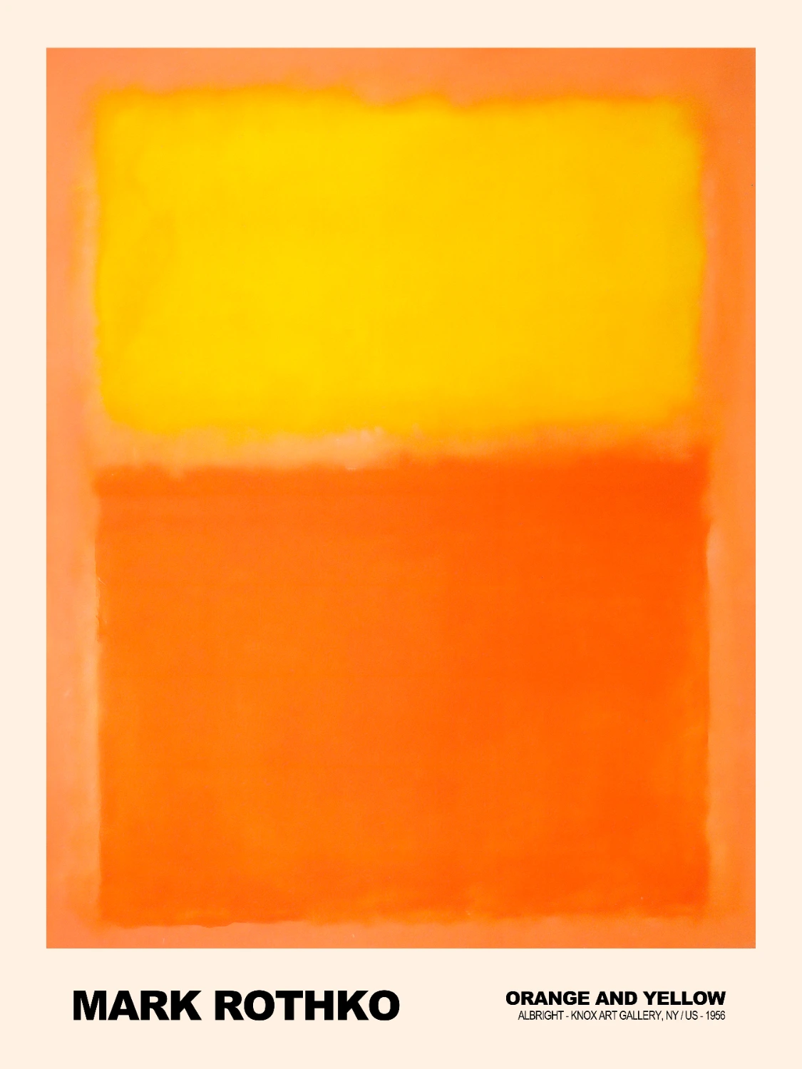 Mark Rothko Orange And Yellow