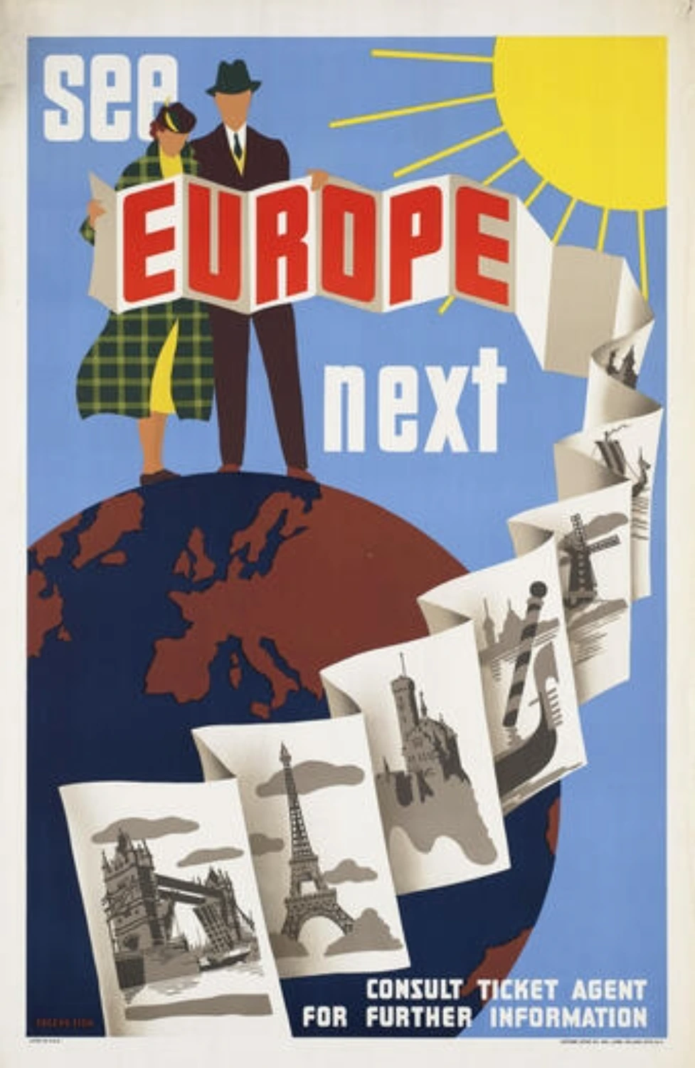 See Europe Next Vintage Travel