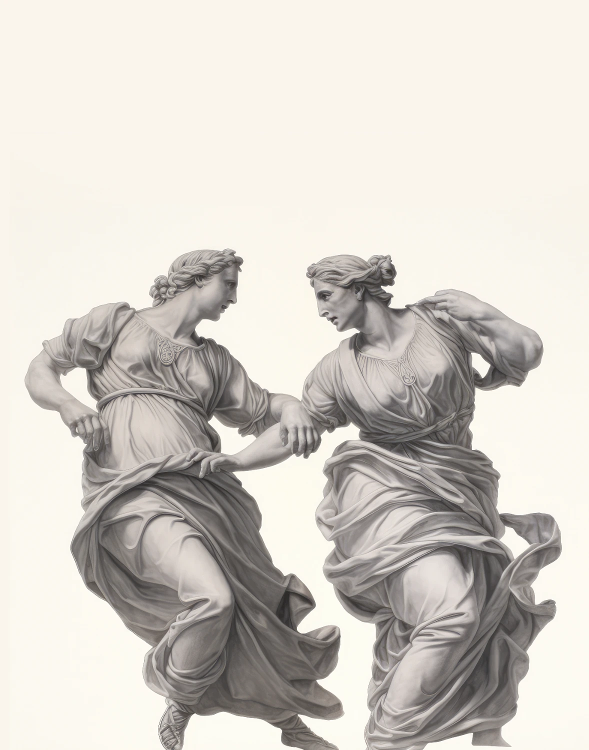 Dancing Lady Sculptures