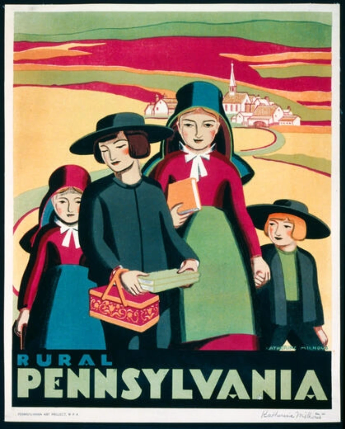 Pennsylvania Vintage Travel