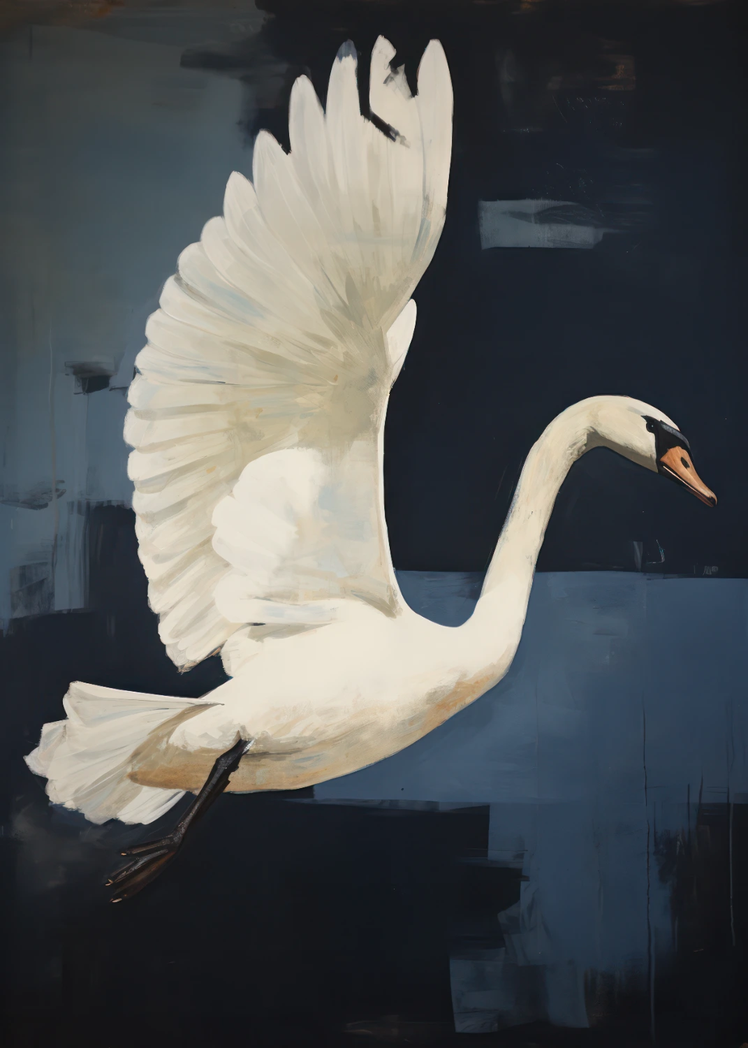 Flying Swan