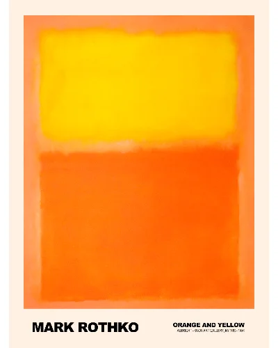 Mark Rothko Orange And Yellow