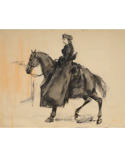 Woman On Horse