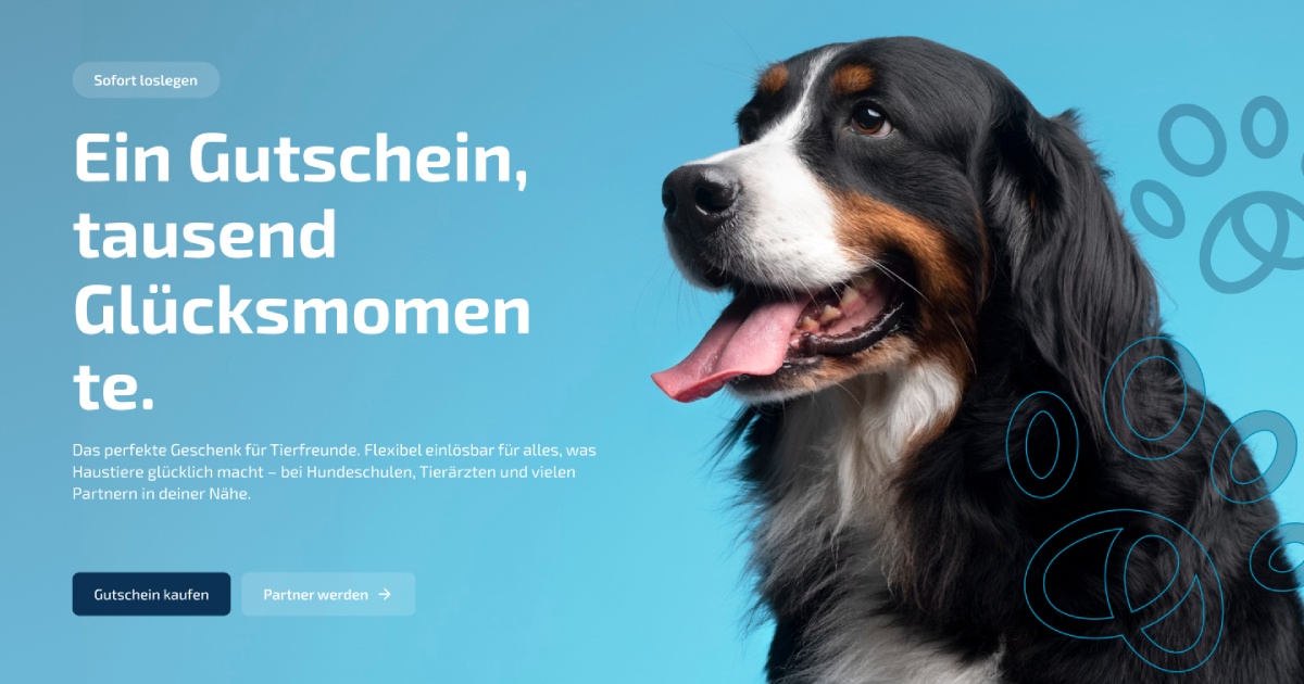 Pfotenklee Logo