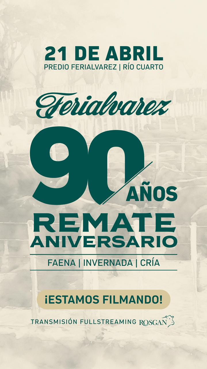 REMATE ESPECIAL 90 ANIVERSARIO DE FERIALVAREZ SRL