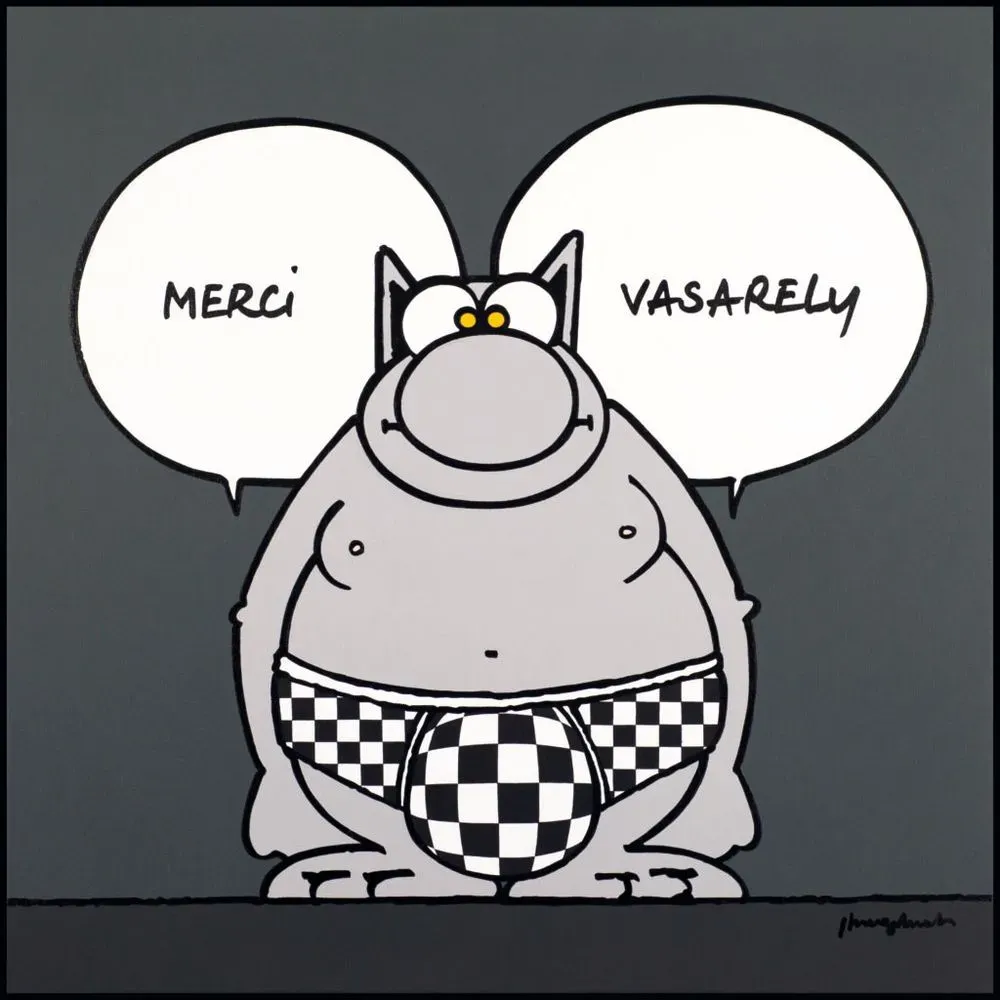 Geluck expose Le Chat 2