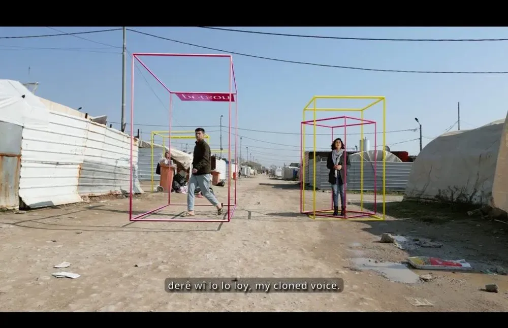 Hito Steyerl. Mechanical Kurds 3