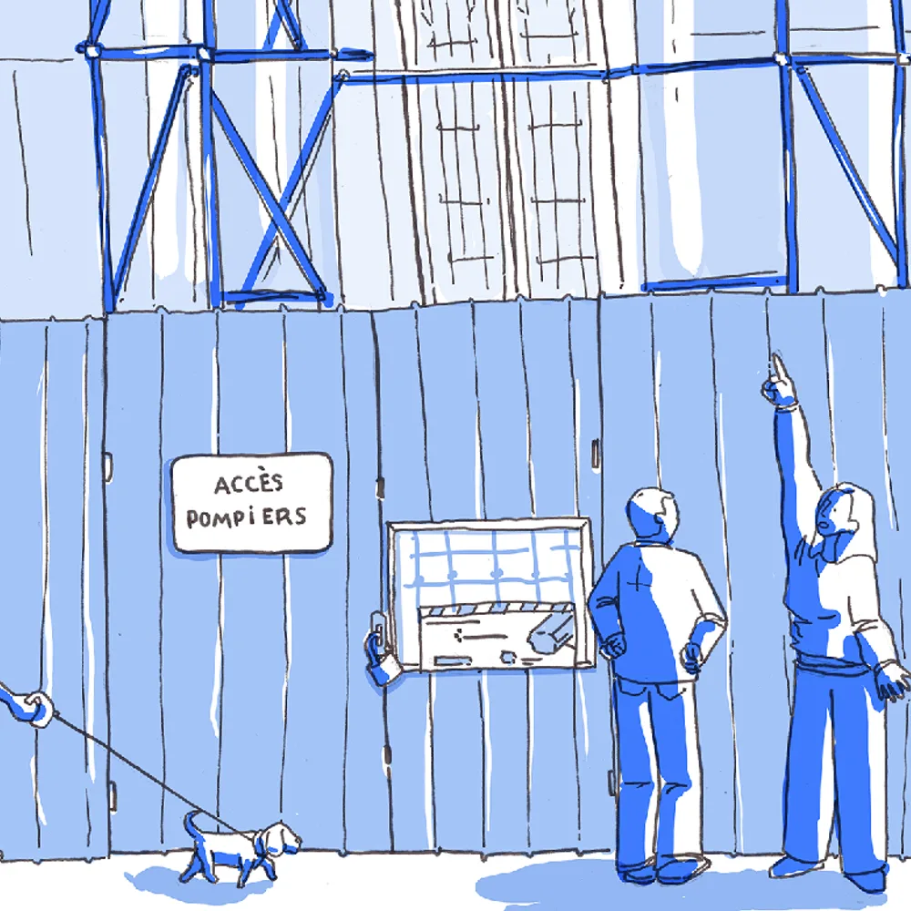 Le chantier en BD : une aventure dessinée par Anna Duvauchelle 3