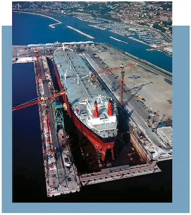 Le gigantisme de l'industrie navale