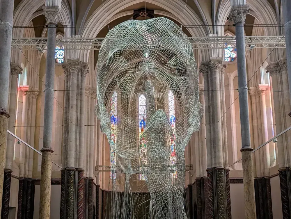 Exposition "Mirage" de Jaume Plensa au Carré Sainte-Anne