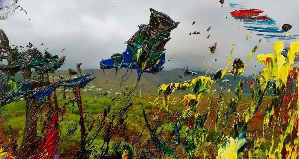 Overpainted Photographs 2