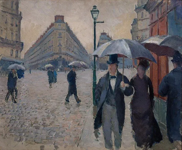 Sous la pluie. Peindre, vivre et rêver