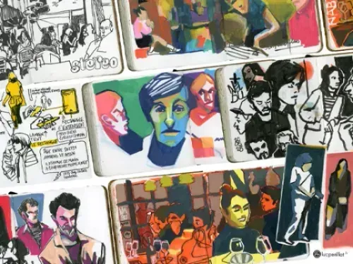 Dessiner sur le vif, les Urban Sketchers Toulouse