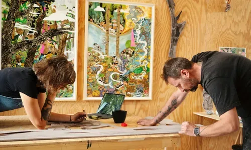 La licorne, l’étoile et la lune