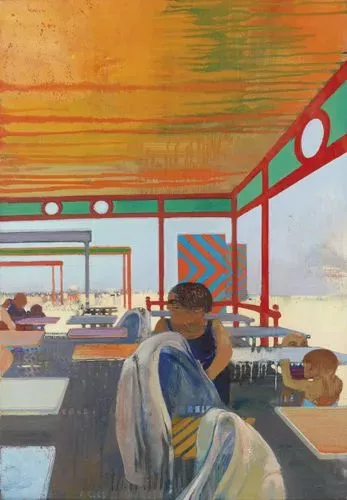 Leonardo Cremonini, Le regard en miroir
