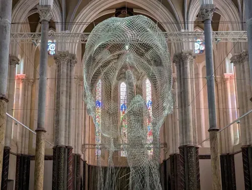 Exposition "Mirage" de Jaume Plensa au Carré Sainte-Anne