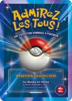 Admirez les tous ! Une exposition hommage à Pokémon