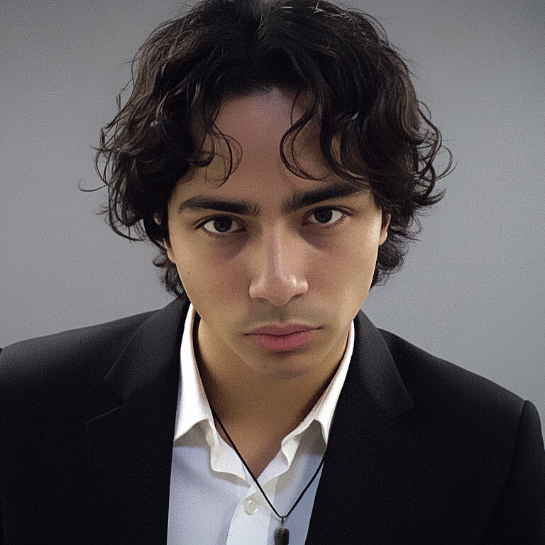 A portrait of Máximo Nájera