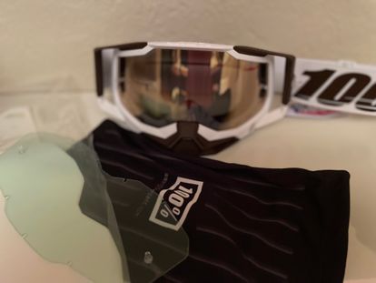 100% Goggles Racecrft Brand New