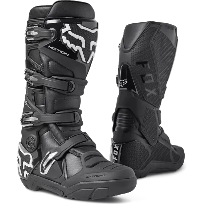FOX RACING MOTION X OFFROAD BOOTS - BLACK