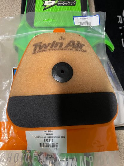 New Airfilter YZF 250/450 2014-2019