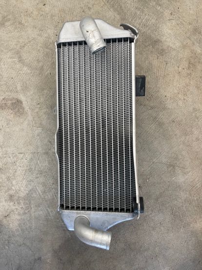 Honda Crf450r Crf250r Left Radiator Coolant Cooling Crf X R 