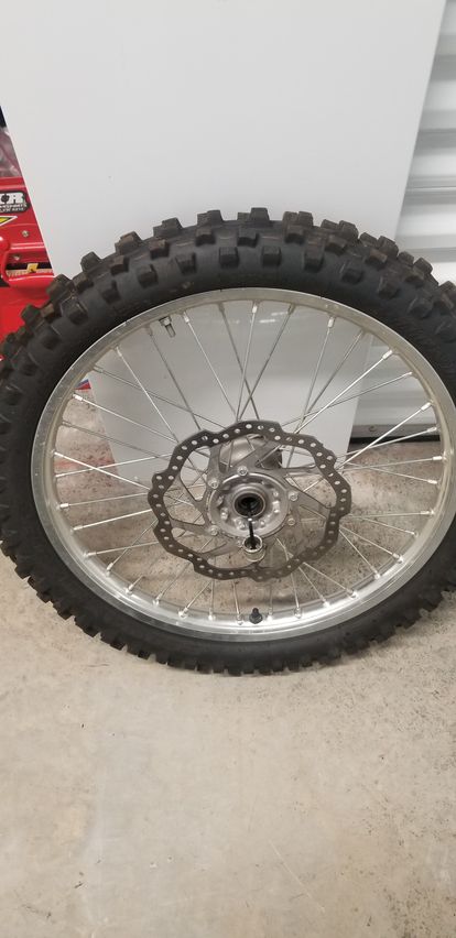 2018 crf250r from wheel