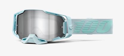 100% Armega Goggles - Fargo w/ Silver Mirror Lens
