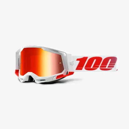 100% RACECRAFT 2® Goggle - St-Kith / Mirror Red Lens