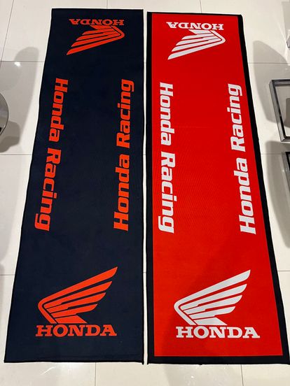 Honda Racing Pit Display mats 