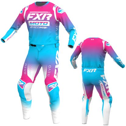 FXR Revo Pant & Jersey COMBO Cotton Candy colorway