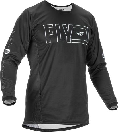 FLY Racing Kinetic Fuel MX Jersey Black MULTIPLE SIZES