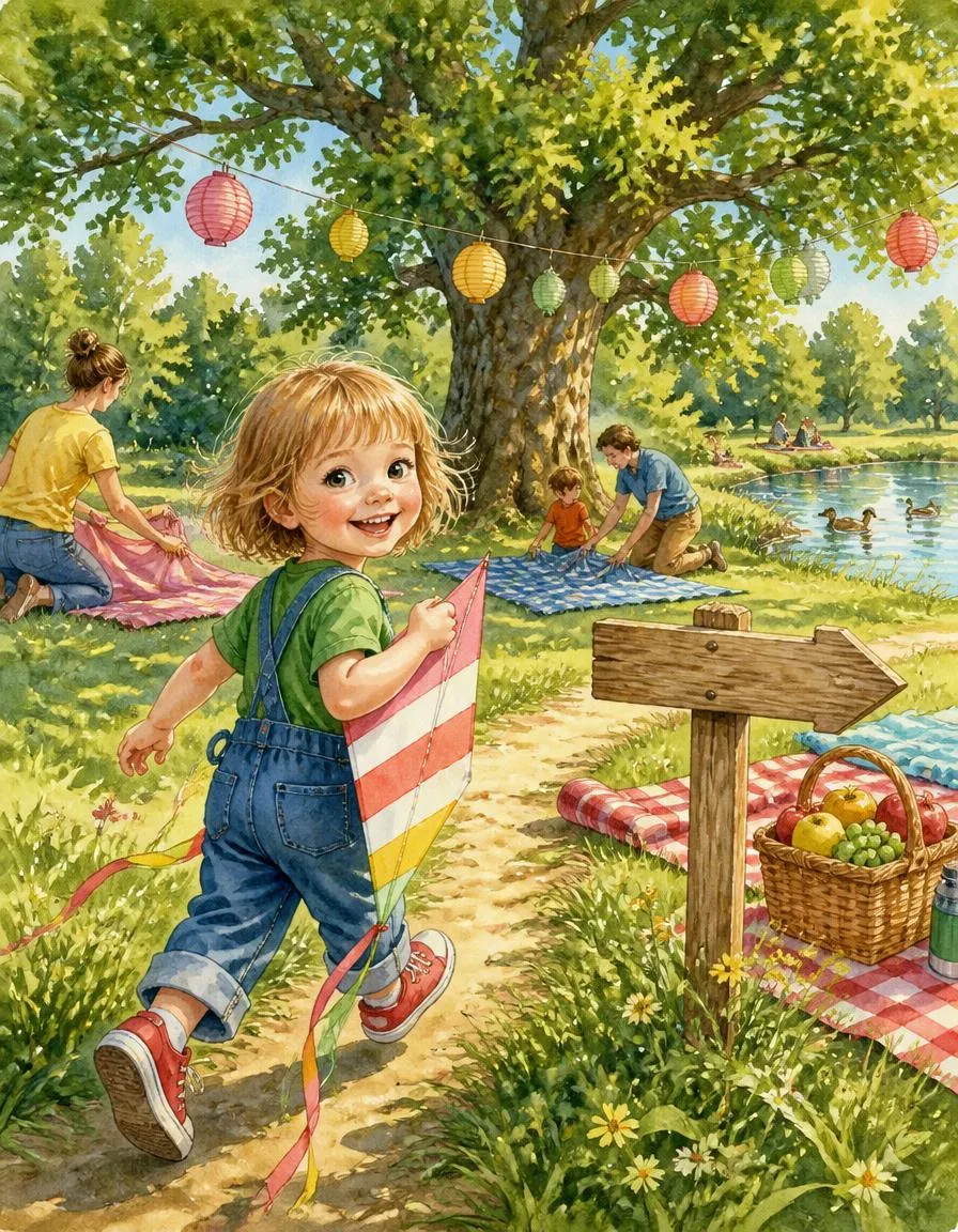 Pagina 1 di "Il picnic delle famiglie di Beatrice"