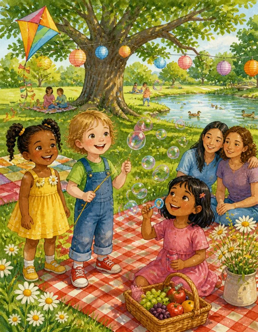 Pagina 3 di "Il picnic delle famiglie di Beatrice"