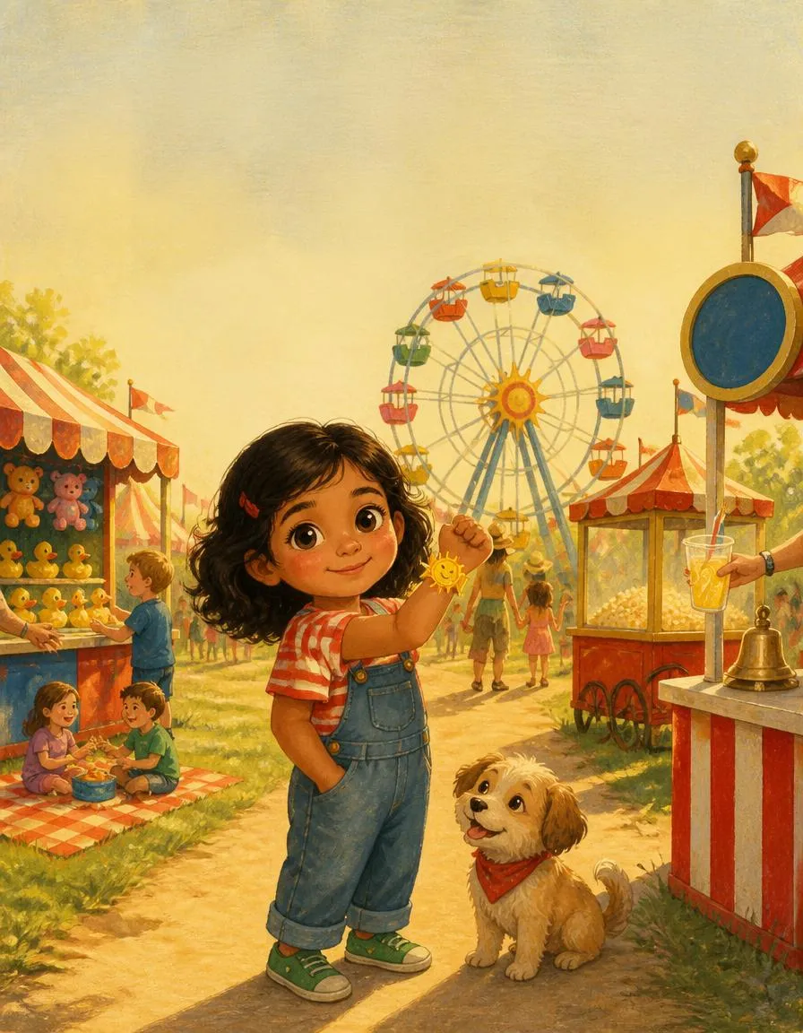 The cover of "Priya's Big Fair Plan"