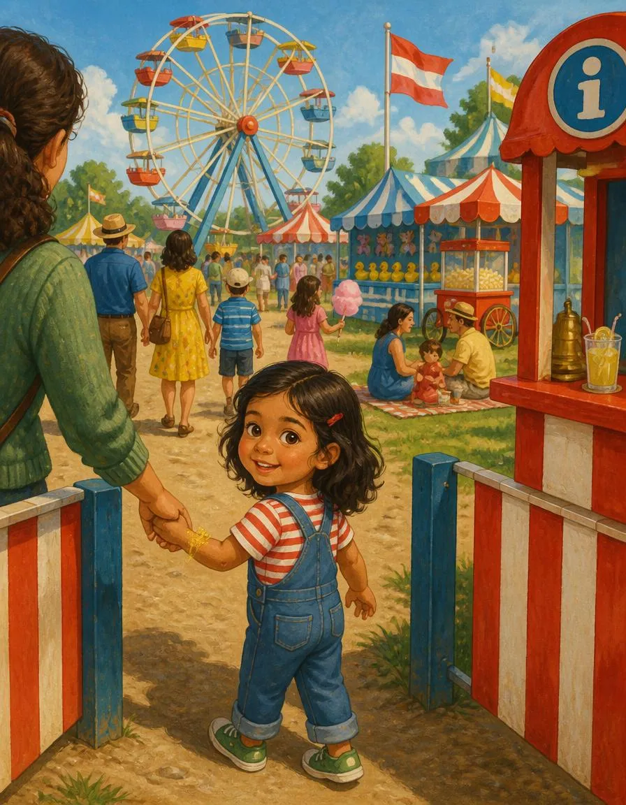 Page 1 of "Priya's Big Fair Plan"