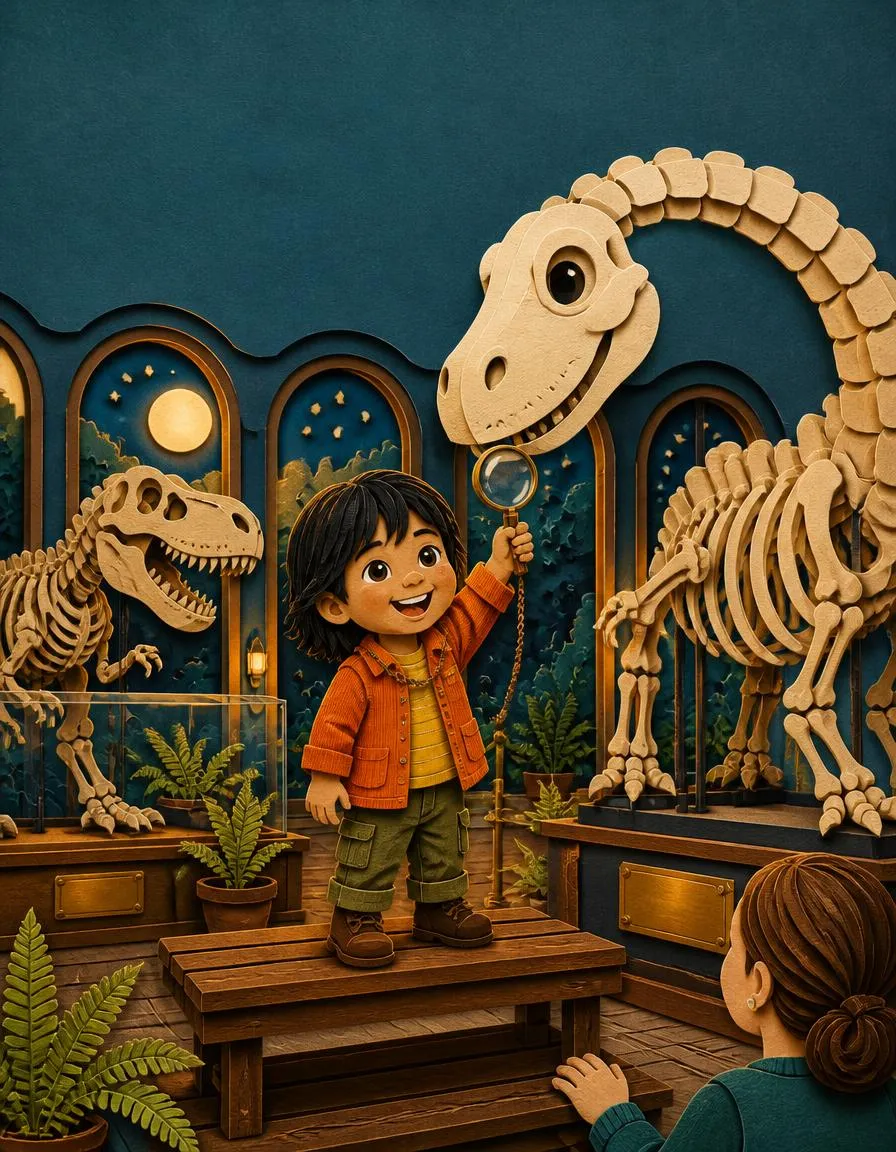 Das Cover von „Noah und der Dinosauriertag im Museum“