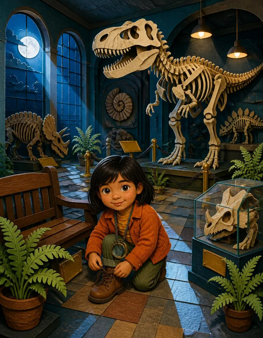 Seite 1 von „Noah und der Dinosauriertag im Museum“