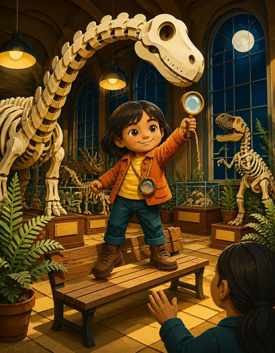 Seite 3 von „Noah und der Dinosauriertag im Museum“
