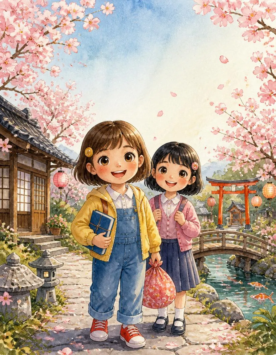La portada de "Lucía da la vuelta al mundo: Japón"