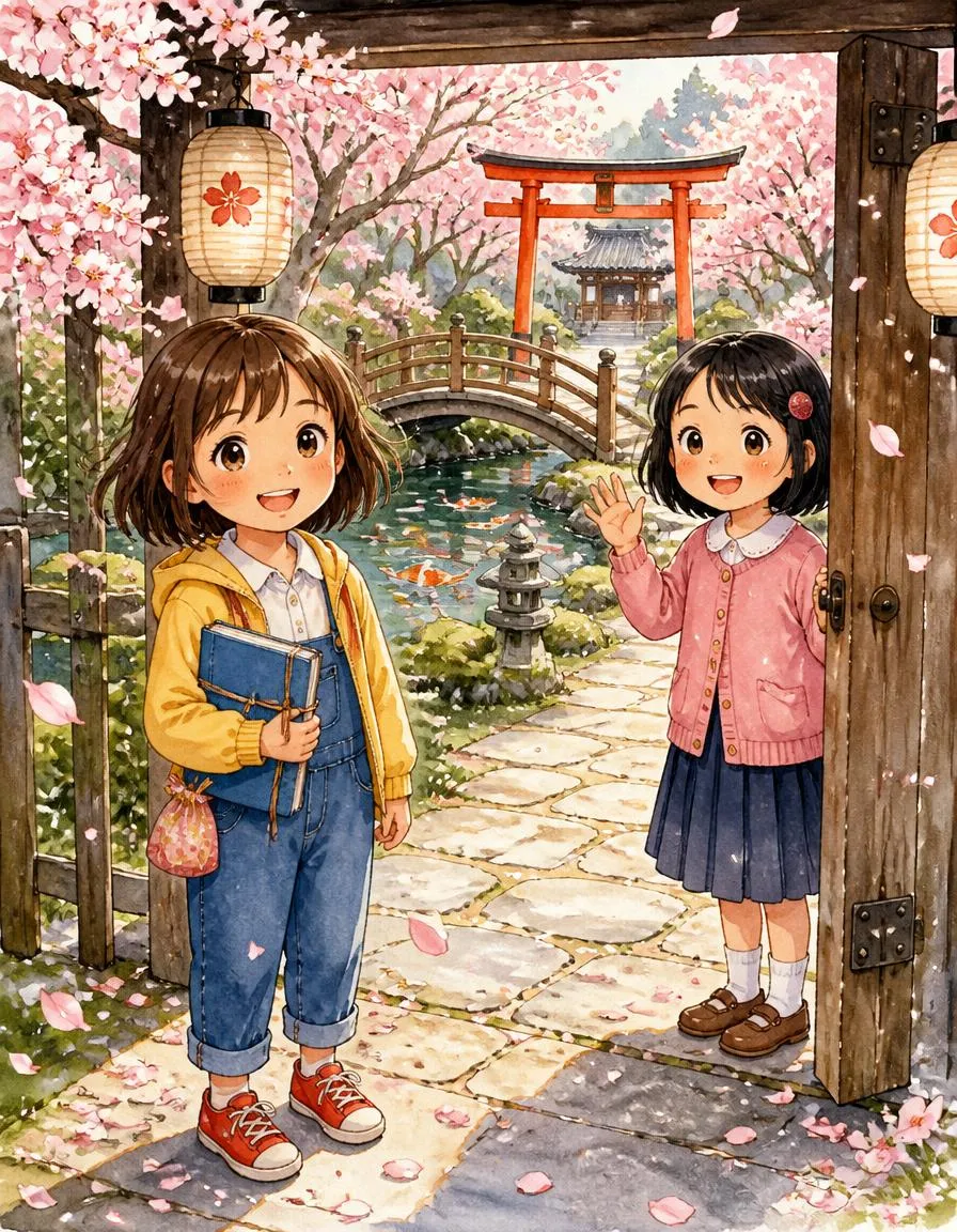 Página 2 de "Lucía da la vuelta al mundo: Japón"