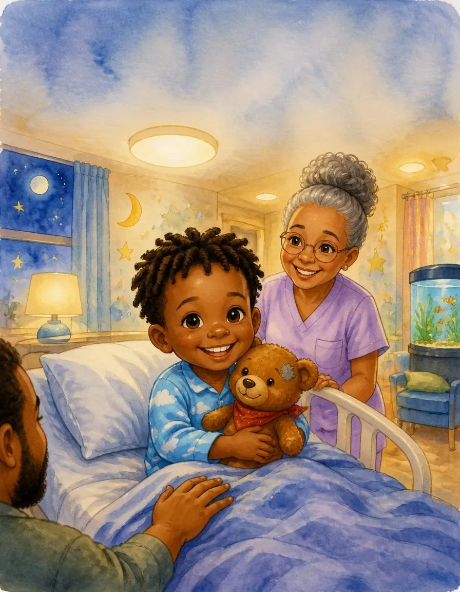 Das Cover von „Noah und die Nacht im Krankenhaus“
