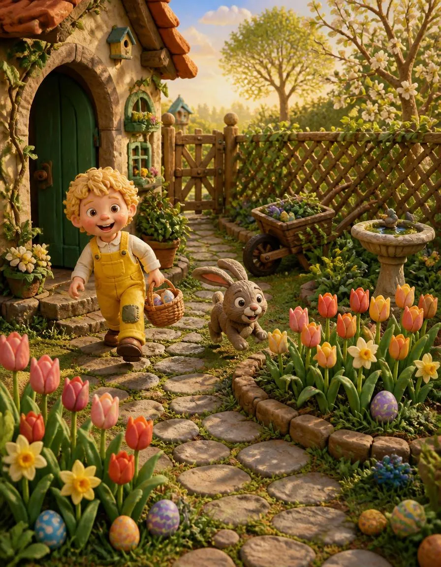 Seite 1 von „Elias und die große Frühlingseiersuche“