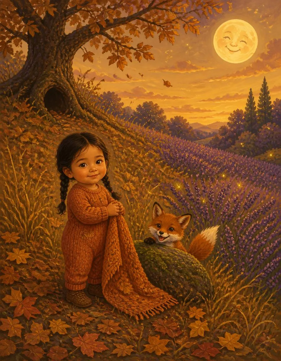Page 1 of "Finn and the Cozy Little Fox"