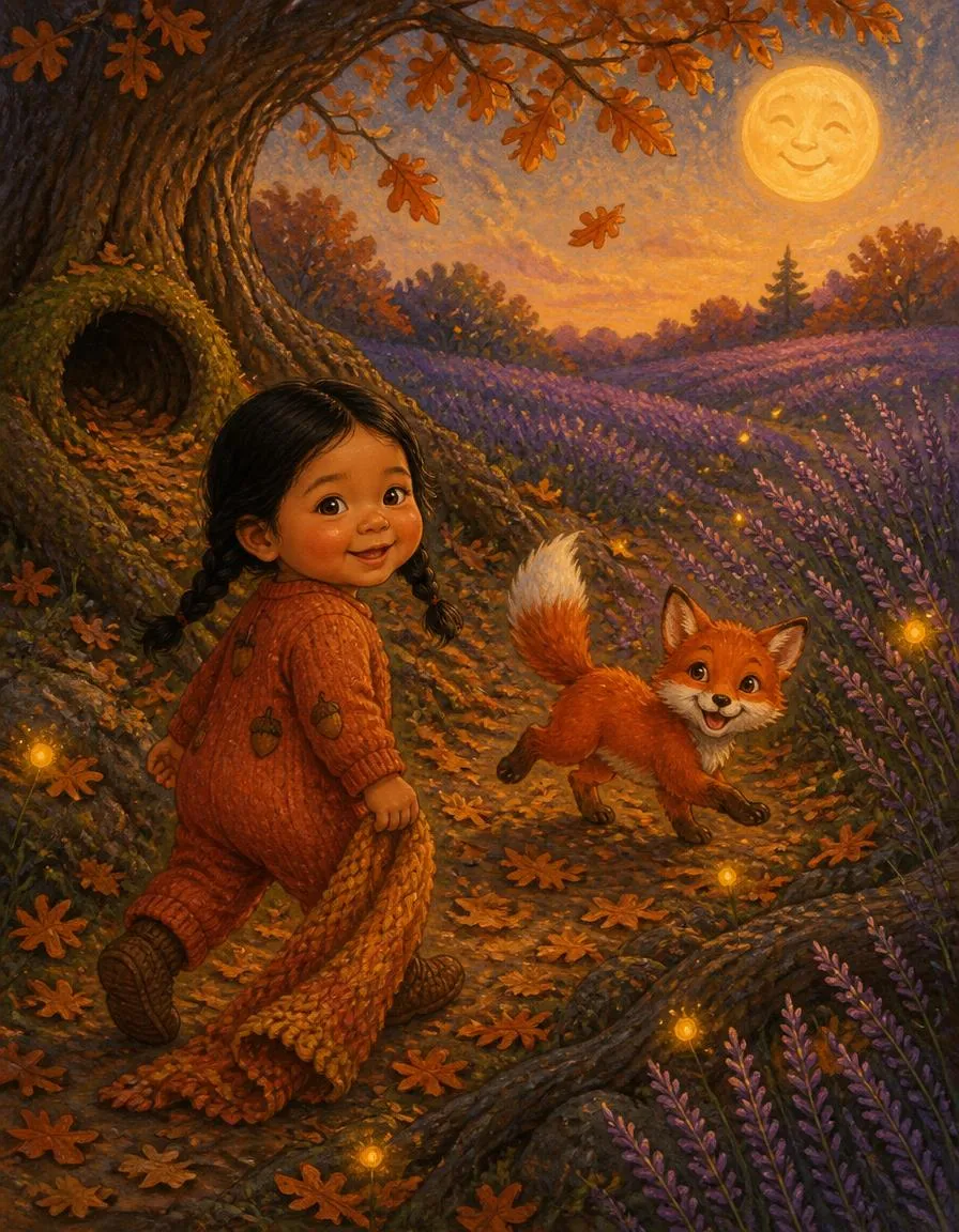 Page 2 of "Finn and the Cozy Little Fox"