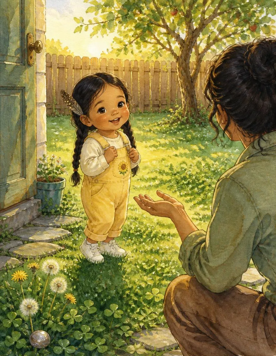 「하은의 발끝 걸음 정원 산책」 1쪽
