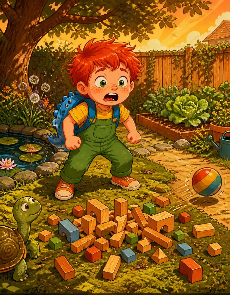 Seite 2 von „Trudi, die Schildkröte, und der kühle Vulkan“